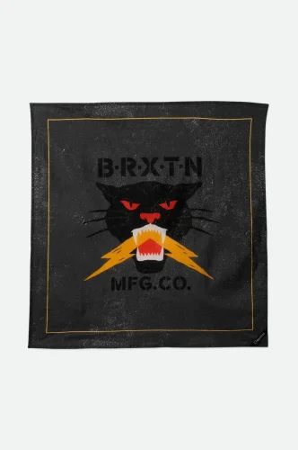 Brixton Done Proper Bandana Black