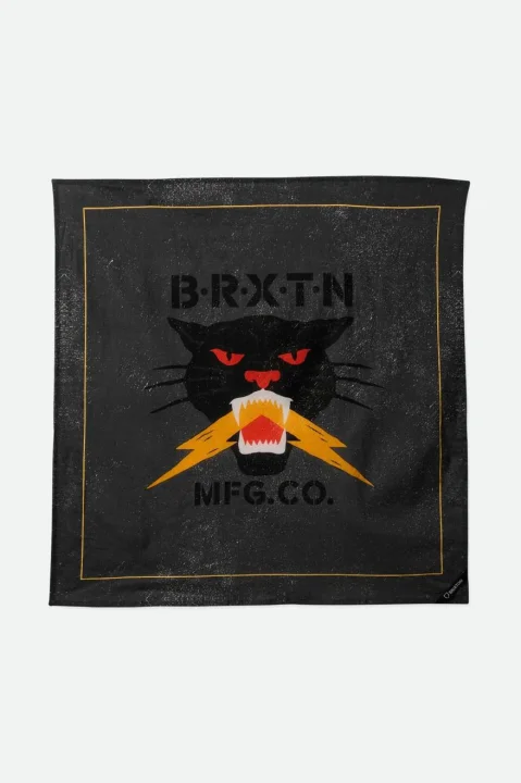 Brixton Done Proper Bandana Black