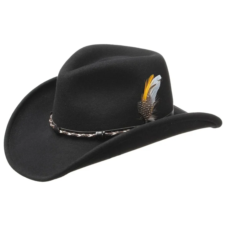 Stetson Amasa Western Vitafelt Black