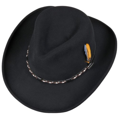 Stetson Amasa Western Vitafelt Black