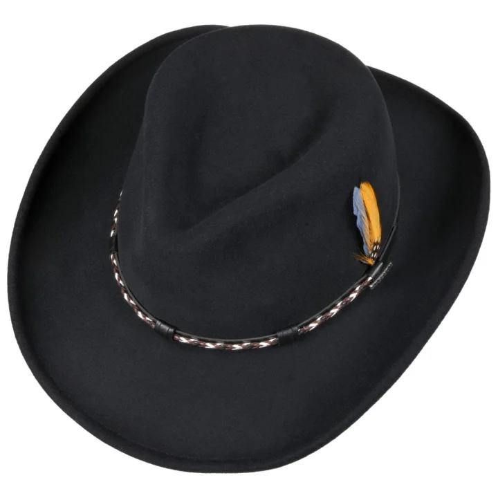 Stetson Amasa Western Vitafelt Black