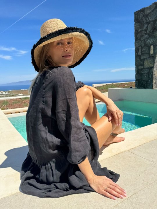 Le Szapo Louisette Bucket Hat Black