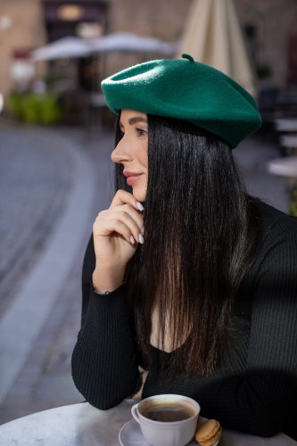 Beret Zielony