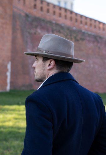 Le Szapo Fedora Luxury Beige