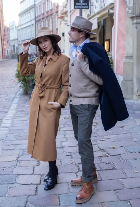 Le Szapo Fedora Luxury Beige