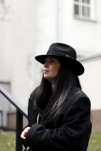 Le Szapo Classic Fedora Black