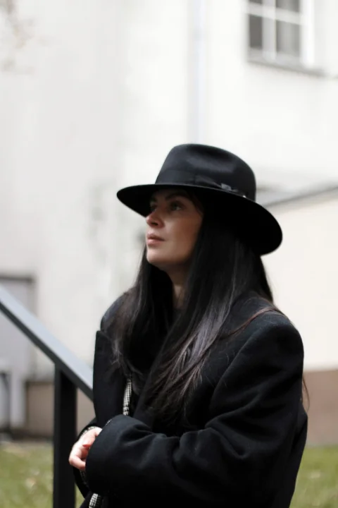 Le Szapo Classic Fedora Black