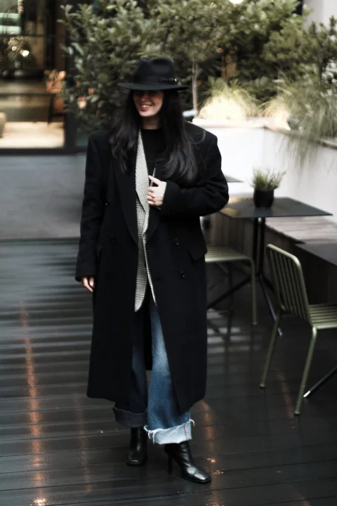 Le Szapo Classic Fedora Black