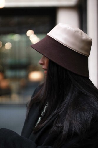 Le Szapo Sporty Bucket Brązowy