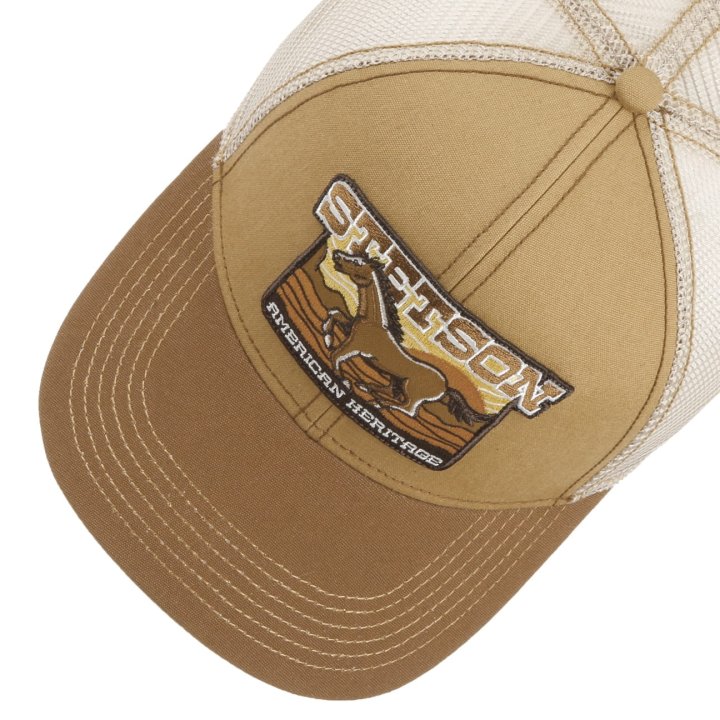 Stetson Trucker Cap American Heritage Horse
