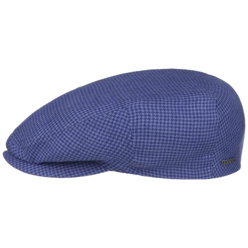 Stetson Kent Houndstooth Golf Flat Cap