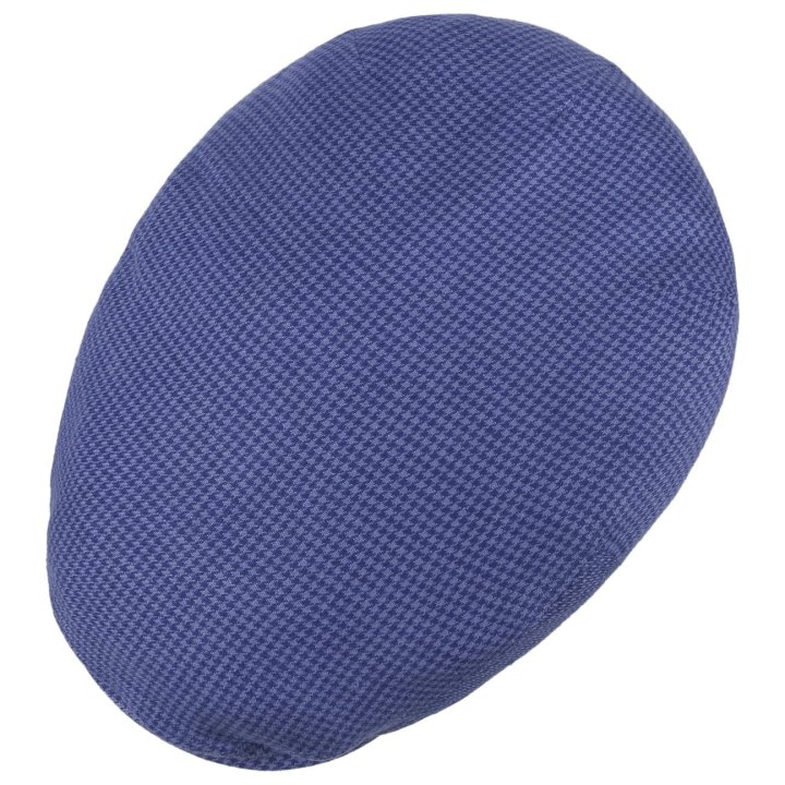 Stetson Kent Houndstooth Golf Flat Cap