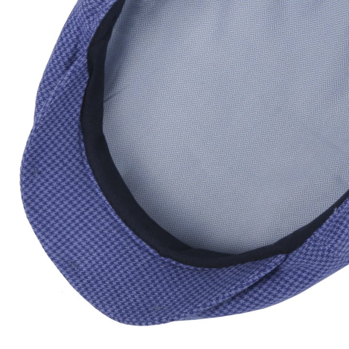 Stetson Kent Houndstooth Golf Flat Cap