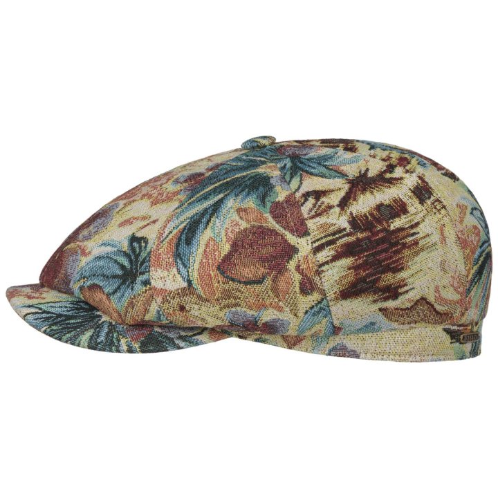 Stetson Hatteras Hawaii Jacquard Flat Cap