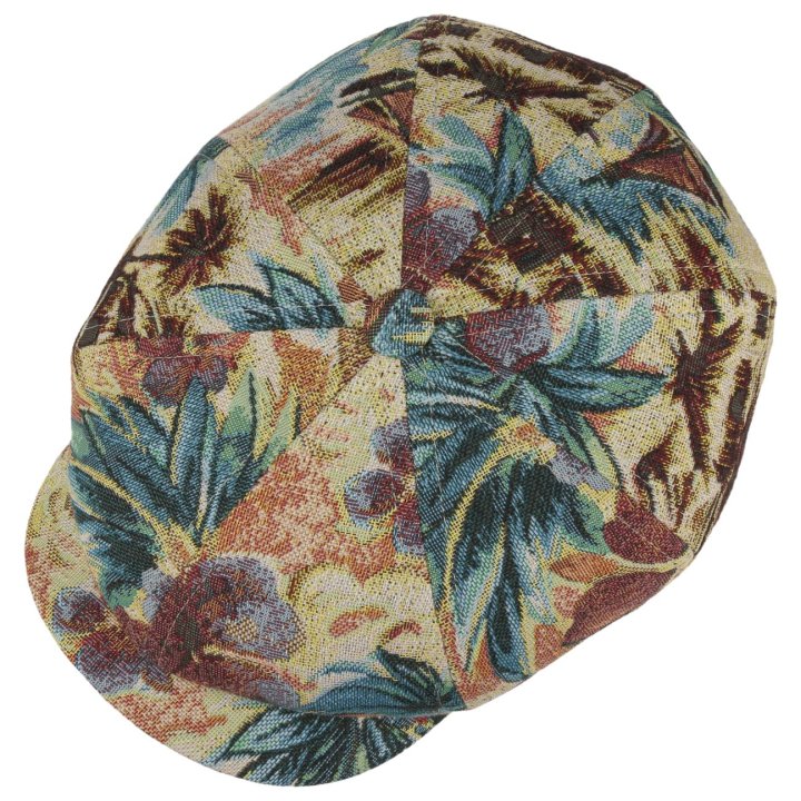 Stetson Hatteras Hawaii Jacquard Flat Cap