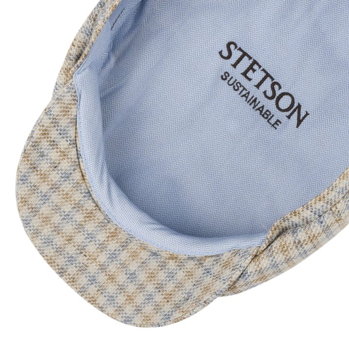 Stetson Hatteras Linen/Cotton Check Sustainable