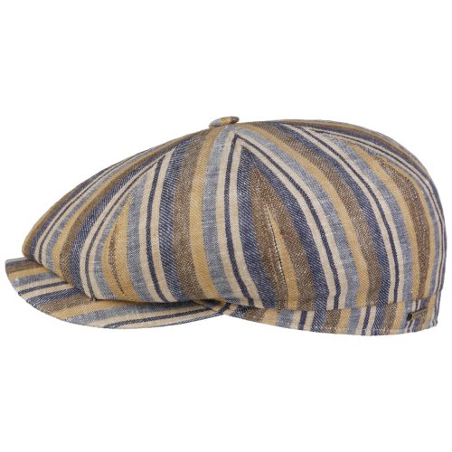 Stetson Hatteras Sacota Linen Flat Cap, Large