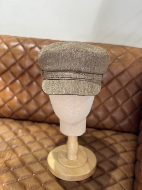 Le Szapo Sailor's Cap Len Beżowy