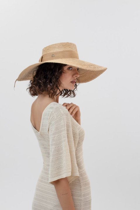 Le Szapo La Tropezienne Rafia Beige