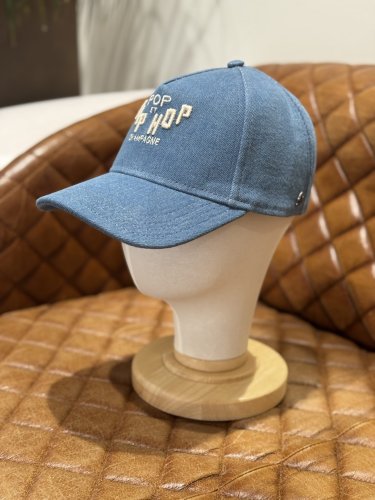 Le Szapo Baseball Cap Pop Hip Hop Champagne Blue