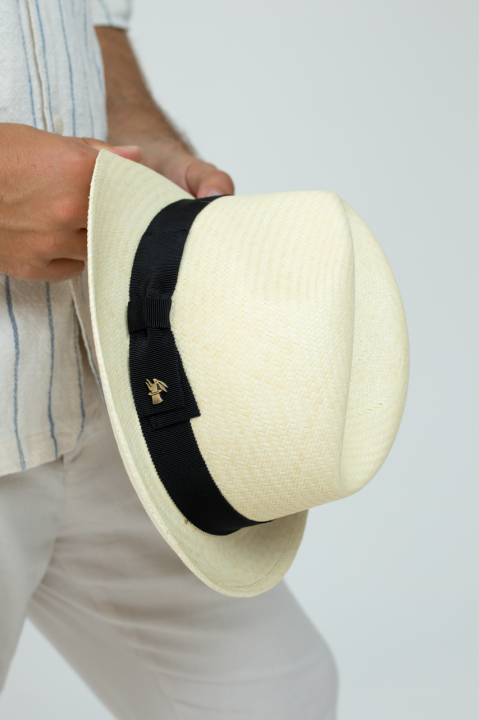 Le Szapo Trilby Panama Natural