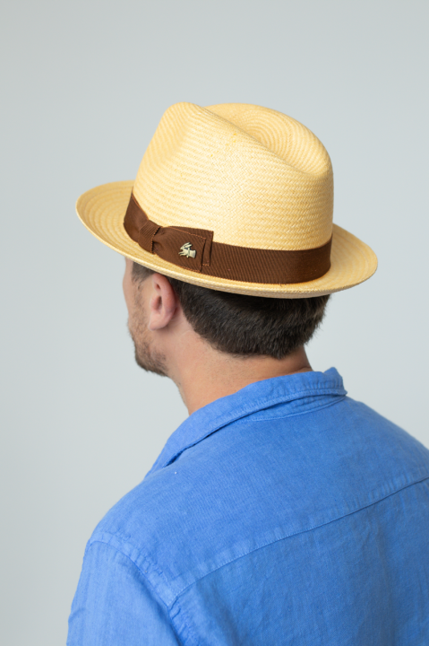 Le Szapo Trilby Panama Tobacco