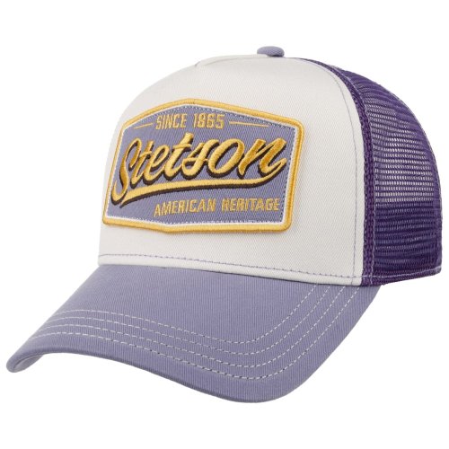 Stetson Trucker Cap Vintage Purple