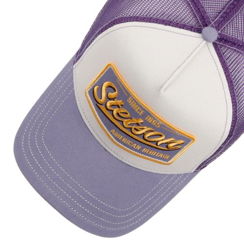 Stetson Trucker Cap Vintage Purple